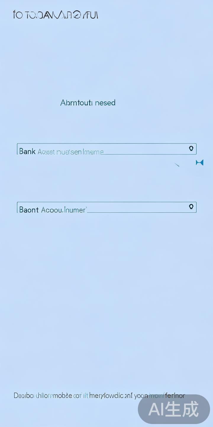 填写提现信息
根据提示输入所需的金额和银行账户信